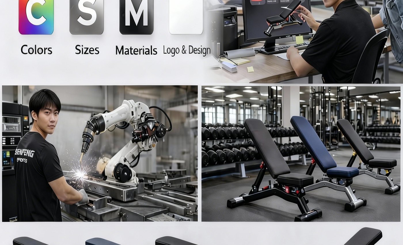 SENFENG SPORTS custom adjustable bench service