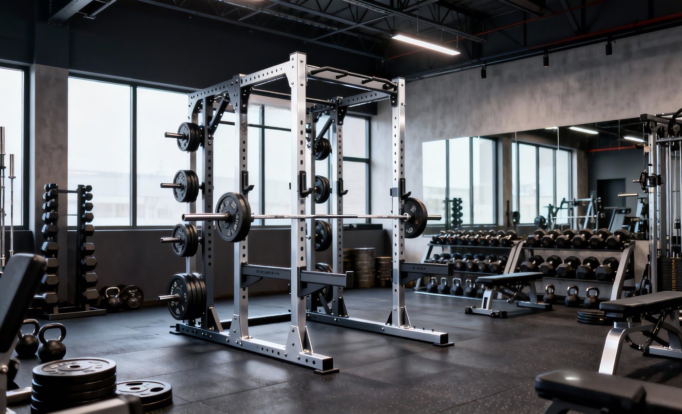 SENFENG SPORTS power rack quality details for commercial gym buyers